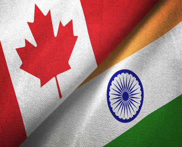 India has temporarily stopped providing visa services to Canada.